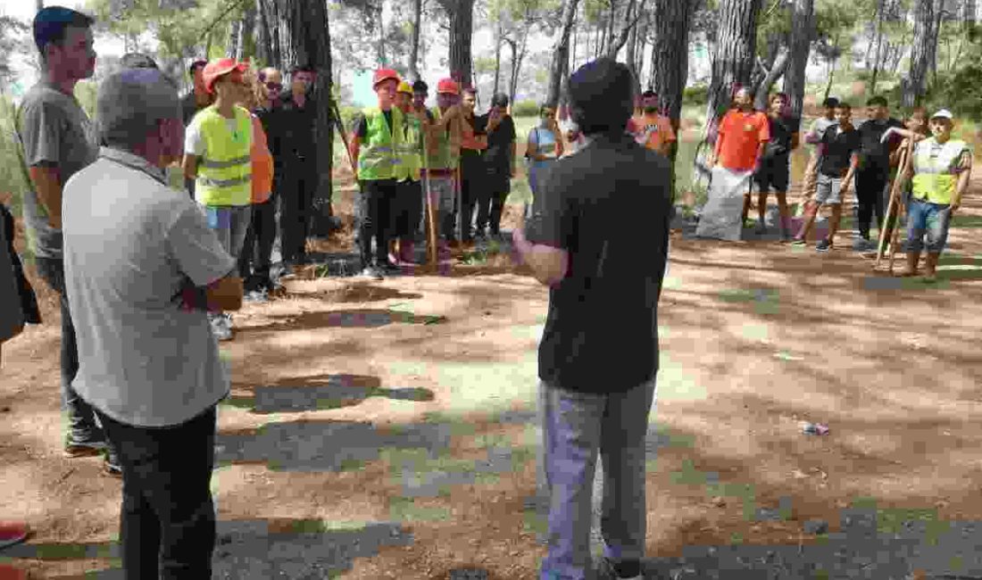   Mersin Orman Bölge Müdürlüğüne bağlı Anamur Orman İşletme