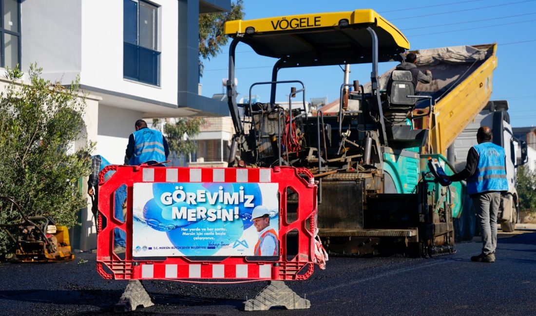 MESKİ Genel Müdürlüğü; gerçekleştirdiği altyapı çalışmalarından sonra, tahrip olan yolları