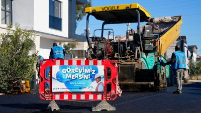 MESKİ Genel Müdürlüğü; gerçekleştirdiği altyapı çalışmalarından sonra, tahrip olan yolları