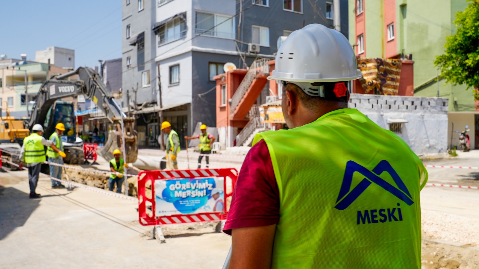 MESKİ TÜM İLÇELERDE ALTYAPI YATIRIMLARINI SÜRDÜRÜYOR