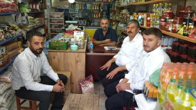 Esnafı ziyaret ederek sorun ve taleplerini dinleyen BESO Başkanı Çiftçi,