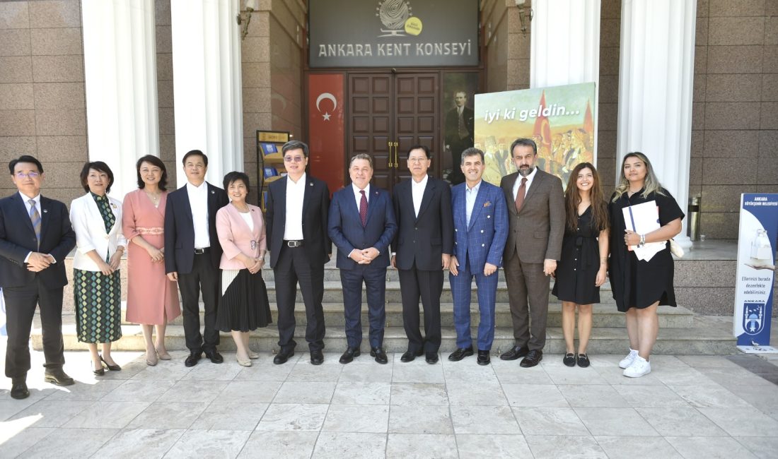Çin heyeti, Ankara Kent Konseyi’nde Çin’in Shenzhen şehri Belediye Başkanı