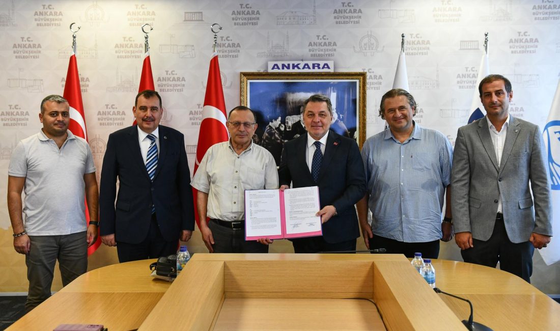Ankara Büyükşehir Belediyesi ve Kamu Araştırmaları Vakfı imzaları attı ANKARA-BHA Ankara Büyükşehir Belediyesi (ABB) ve Kamu Araştırmaları Vakfı (KAV)