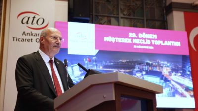 Ankara Ticaret Odası (ATO) Ağustos Ayı Olağan Meclis Toplantısı, ATO