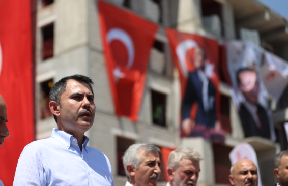 Kahramanmaraş Kapalı Çarşı’yı TOKİ ile yapacağız Bakan Kurum, Kahramanmaraş’ta 6 Şubat depremlerinin en ağır yıkımı bıraktığı