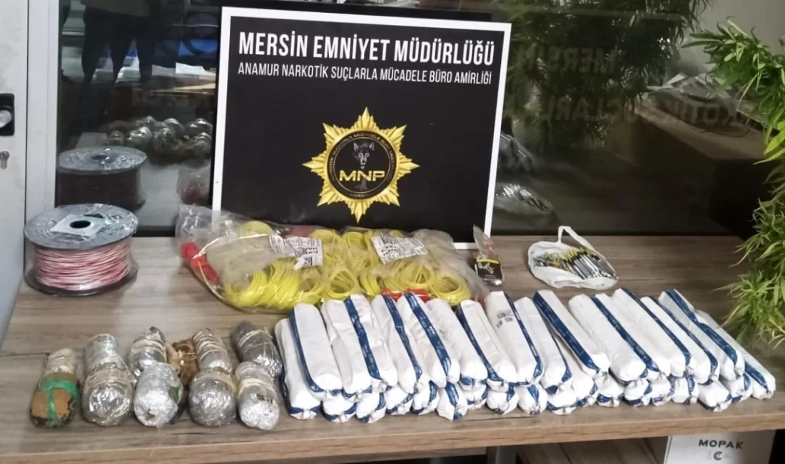 Mersin'in Anamur ilçesinde düzenlenen