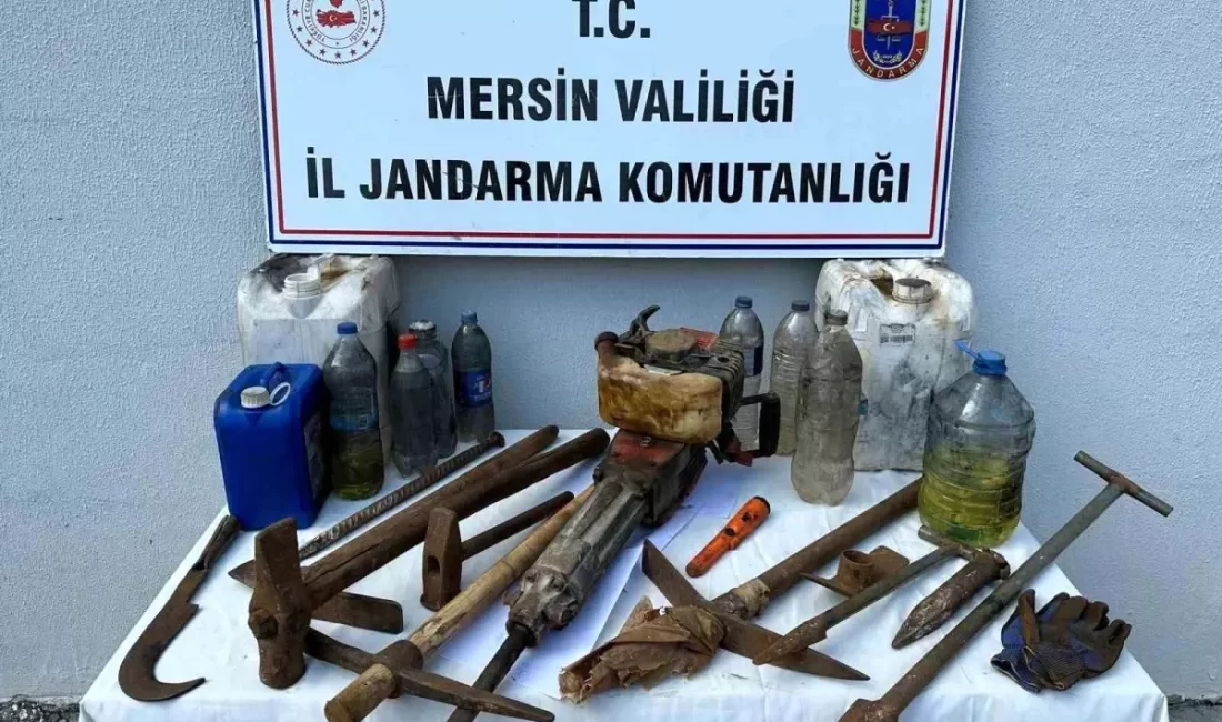 Mersin’in Anamur ilçesinde kaçak