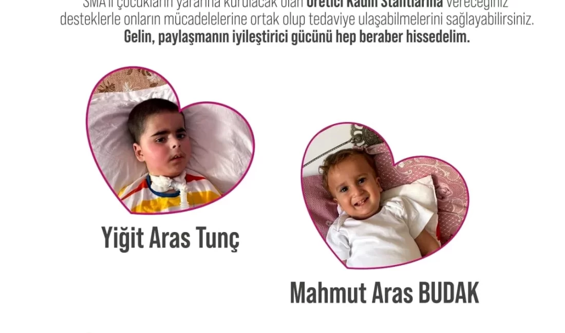 Mersin Büyükşehir Belediyesi ve Sayapark AVM’den SMA’lı Çocuklara Destek Mersin Büyükşehir Belediyesi ve Sayapark AVM, SMA hastası çocuklar için