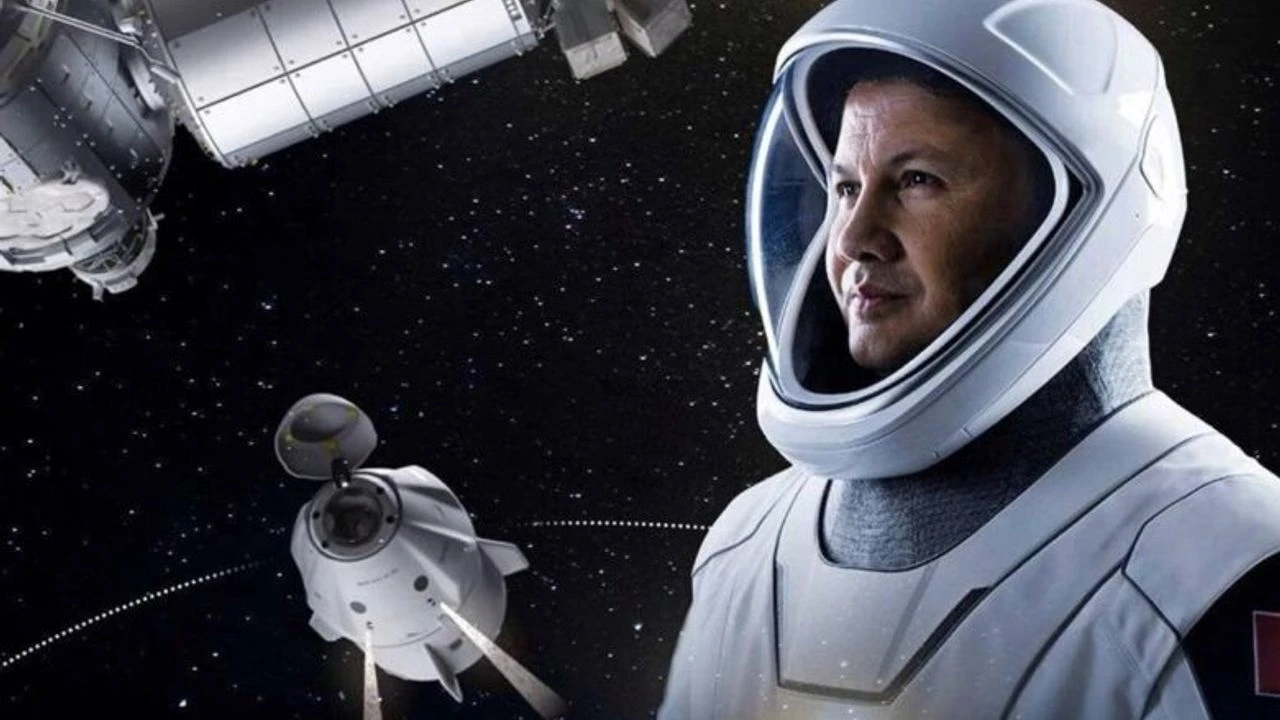 İsveç Astronomi Gençlik Derneği, Türkiye'nin ilk astronotu Alper Gezeravcı'ya uzaydaki