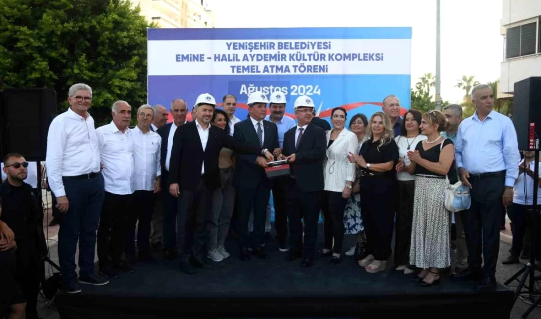 Mersin Yenişehir Belediyesi, Eğirçam Mahallesi'nde inşa edilecek Emine-Halil Aydemir Kültür