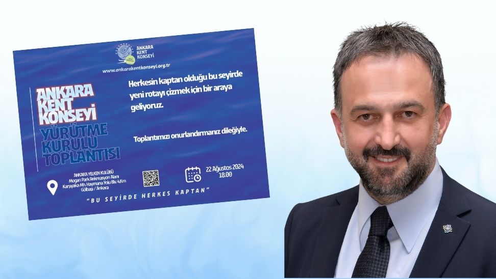 Ankara Kent Konseyi Yürütme Kurulu toplanıyor
Ankara Kent Konseyi (AKK) Yürütme Kurulu, Gölbaşı Yelken