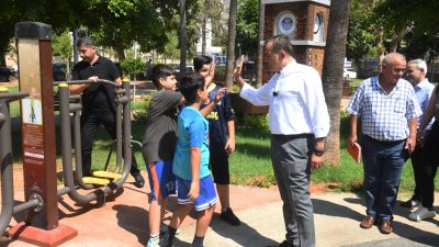 Mersin Yenişehir Belediyesi, Güven Park'ta kapsamlı bir yenileme gerçekleştirdi. Yenilenen