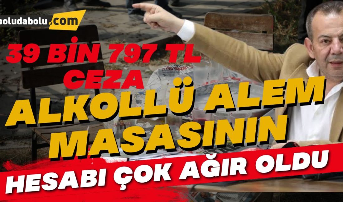 BOLU-BHA Bolu’da Küçük Sanayi Sitesi’nde bulunan bir parkta kimliği belirsiz