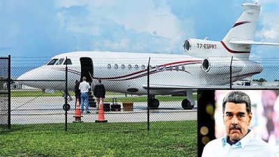ABD Adalet Bakanlığı, Venezuela Devlet Başkanı Nicolas Maduro’ya ait uçağa