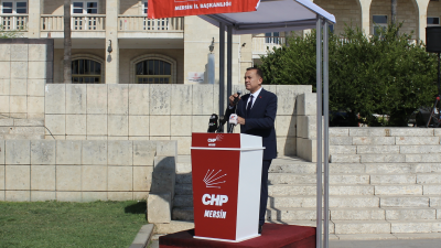 Yenişehir Belediye Başkanı Abdullah Özyiğit, CHP'nin 101. kuruluş yıl dönümü