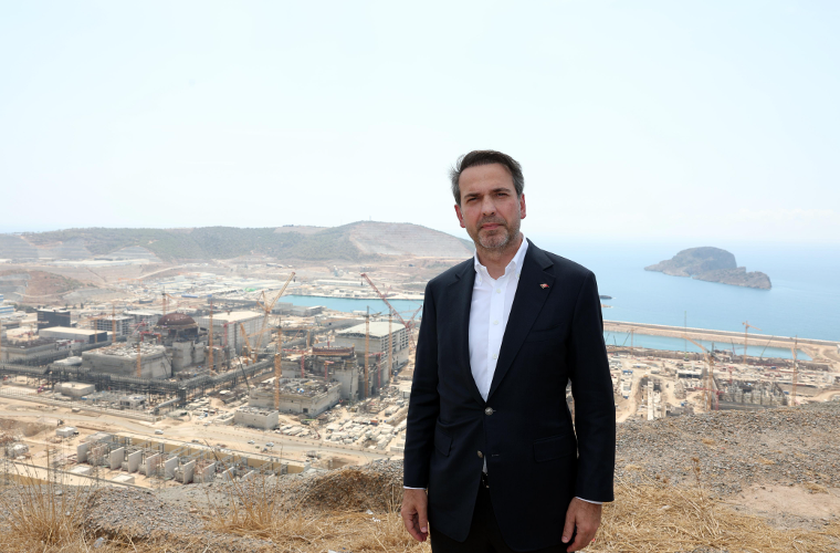 Türkiye’nin elektrik ihtiyacının %10’unu tek başına karşılayacak Mersin-BHA Enerji ve Tabii Kaynaklar Bakanı Alparslan Bayraktar, Mersin’de bulunan Akkuyu