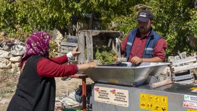 Mersin Büyükşehir Belediyesi Tarımsal Hizmetler Dairesi Başkanlığı, tarımsal üretimin yaygınlaştırılması
