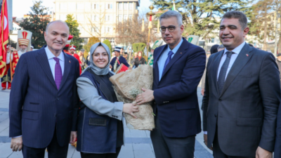 EROL TAYHAN/DÜZCE–BHA Sağlık Bakanı Prof. Dr. Kemal Memişoğlu, Düzce ziyareti