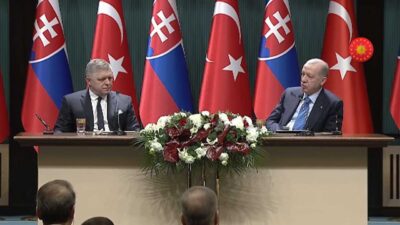 ANKARA-BHA Cumhurbaşkanı Recep Tayyip Erdoğan, Slovak Cumhuriyeti Başbakanı Robert Fico