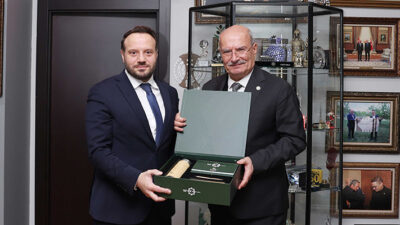 ANKARA-BHA Ankara Ticaret Odası (ATO) Yönetim Kurulu Başkanı Gürsel Baran,