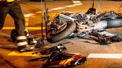 BALIKESİR–BHA Balıkesir’in Bigadiç ilçesinde, motosikletin otomobille çarpışması sonucu 19 yaşındaki