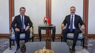 Dışişleri Bakanı Hakan Fidan, Irak Kürt Bölgesel Yönetimi (IKBY) Başbakanı