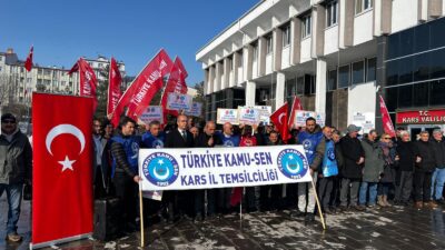 Kamu Sen Kars İl Temsilcisi ve Türk Büro Sen Kars