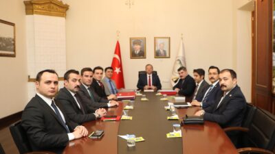 KARS-BHA Kars’ta Vali Yardımcıları Muhammed Enes Çıkrık, Hayrettin Buğra Güzel,