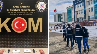 KARS-BHA İl Emniyet Müdürlüğü Kaçakçılık ve Organize Suçlarla Mücadele Şube