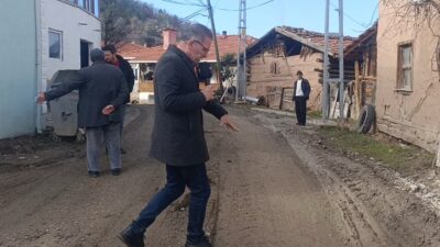 HASAN OLUM/ANKARA-BHA Nallıhan İlçesi’ne bağlı Beydili Mahallesi’nde vatandaşlar, ağır tonajlı