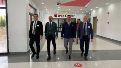 BURDUR-BHA Burdur Ak Parti İl Başkanı Sayın Mustafa Özboyacı ve