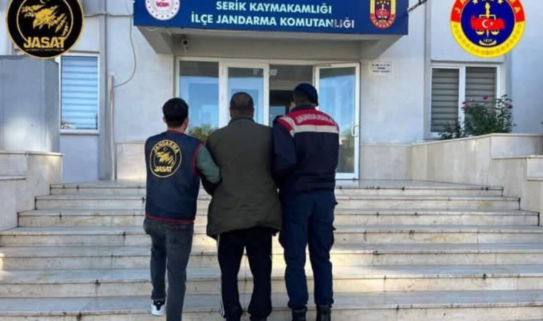 ANTALYA–BHA Antalya’da Jandarma Dedektifleri, son 72 saatte farklı suçlardan aranan