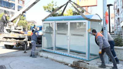 ISPARTA–BHA Isparta Belediyesi tarafından mahallelerde yoğun olarak kullanılan otobüs durakları