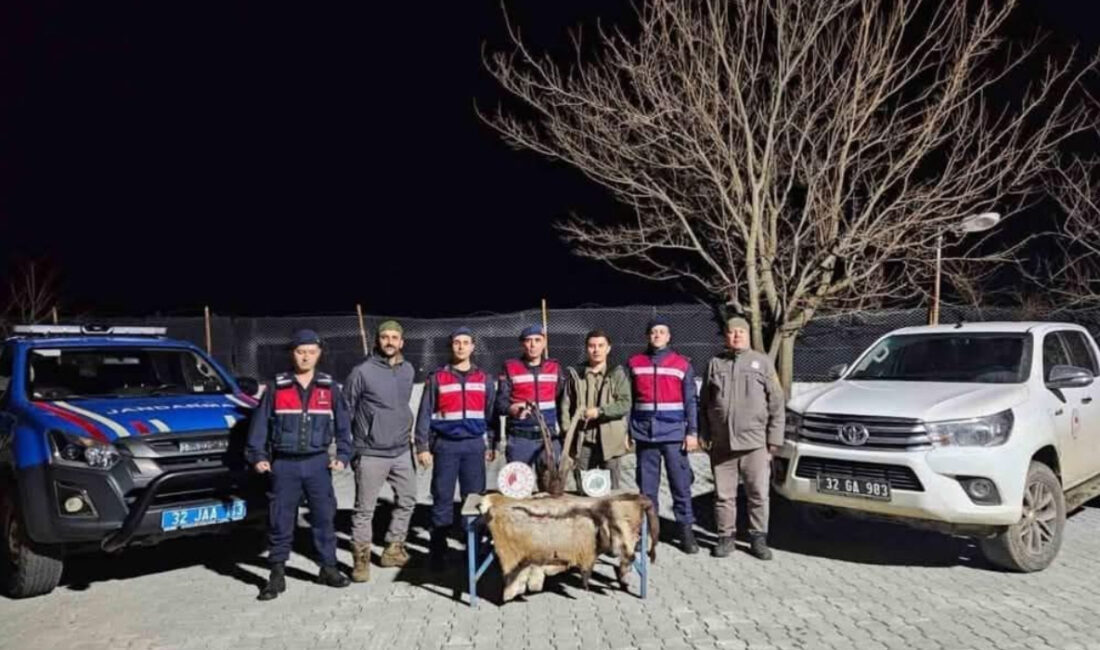 ISPARTA–BHA Isparta’da bulunan Kovada Gölü Milli Parkı’nda yasa dışı yaban