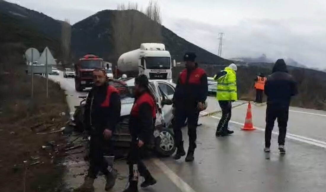 ISPARTA–BHA Isparta’nın Eğirdir ilçesinde Bayboğan çıkışında meydana gelen trafik kazasında