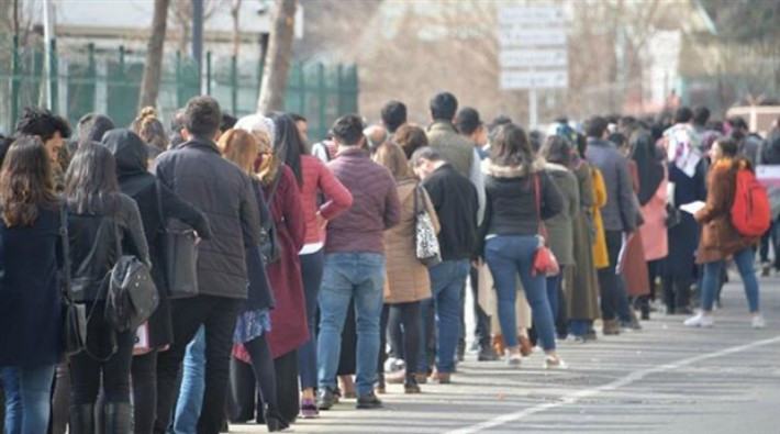 ANKARA-BHA Türkiye‘de işsizlik oranı,