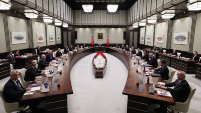 ANKARA-BHA Cumhurbaşkanlığı Kabinesi, Cumhurbaşkanı Recep Tayyip Erdoğan başkanlığında toplandı. Kabine