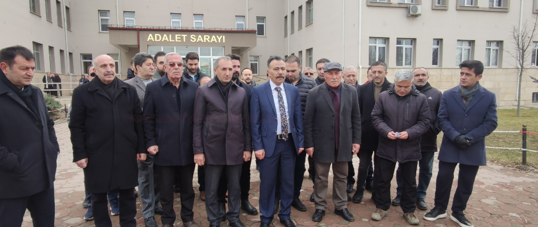 HAKAN BAKAR/SİVAS-BHA Avcı, “Bizleri yıldırmak aileyi usandırmak ve artık bu