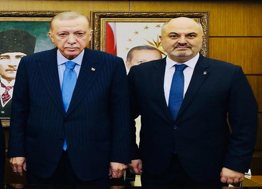 GİRESUN-BHA AK Parti Giresun İl Başkanı Mete Bahadır Yılmaz, Cumhurbaşkanı