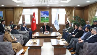 ORDU-BHA Ordu Büyükşehir Belediye Başkanı Dr. Mehmet Hilmi Güler ilçelere