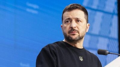 Zelenski, sosyal paylaşım hesabından yaptığı yazılı açıklamada, Rusya’nın ülkesine yoğun