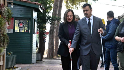 ANTALYA-BHA Antalya Muratpaşa Belediyesi, Beyaz Baston Görme Engelliler Haftası dolayısıyla