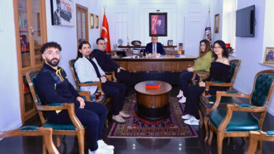 ANTALYA-BHA Akdeniz Gençlik Derneği Başkanı Muhittin Alp ve Yönetim Kurulu