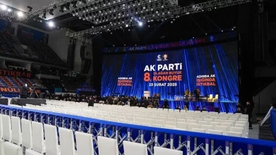 Ankara Arena Spor Salonu, AK Parti’nin 8. Olağan Büyük Kongresi’ne