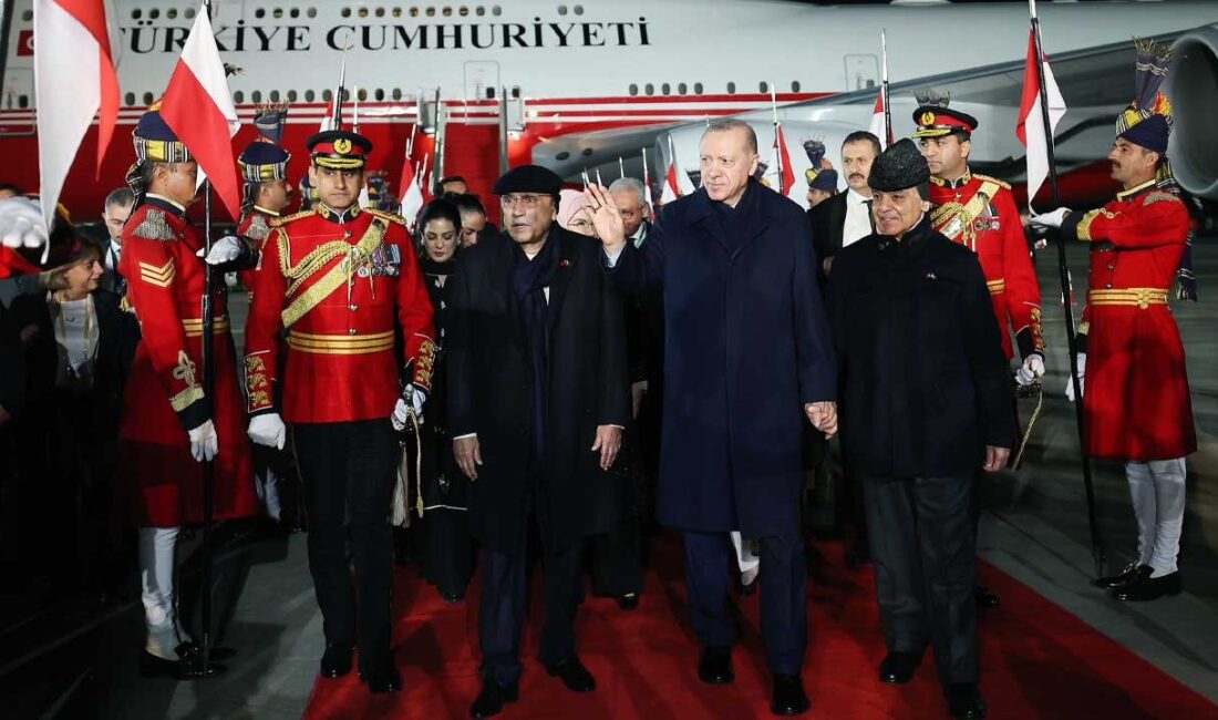ANKARA-BHA Cumhurbaşkanı Recep Tayyip Erdoğan, resmi temaslar için İslamabad’a geldi.