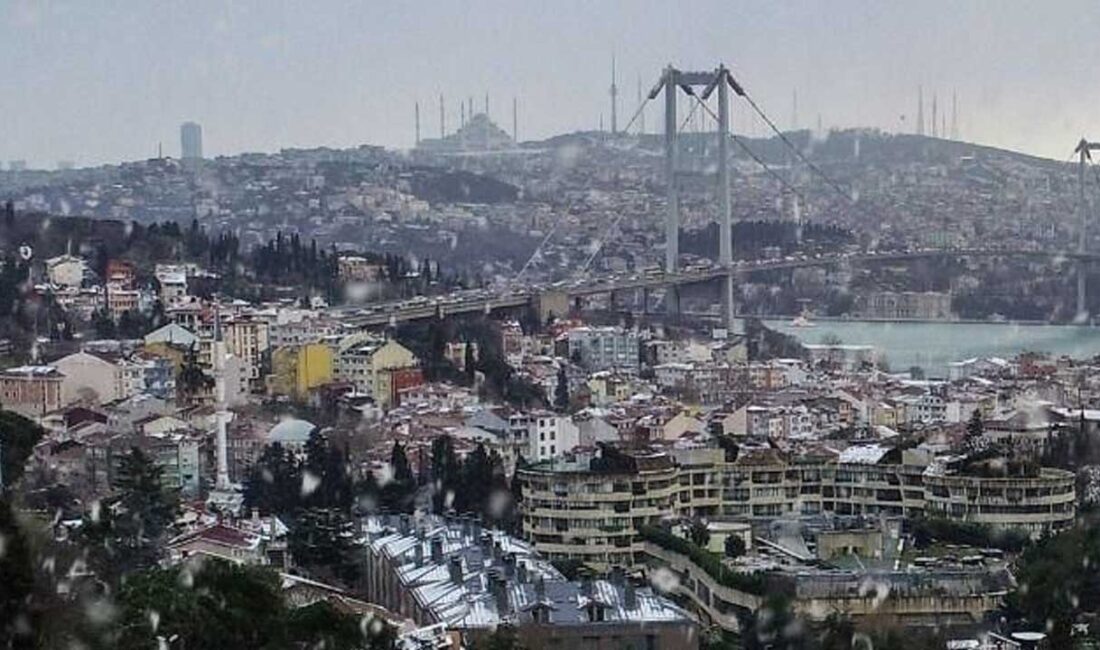 ANKARA-BHA İstanbul’da etkili olan yoğun kar yağışı ve soğuk hava