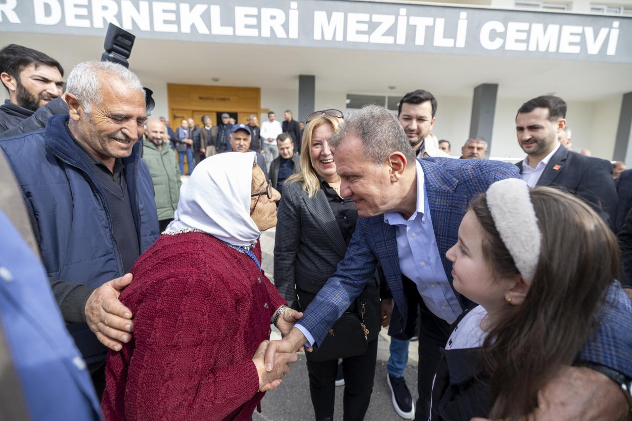 Mersin Büyükşehir Belediye Başkanı Vahap Seçer, Alevi Kültür Dernekleri Mezitli
