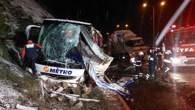 SAMSUN–BHA Samsun’un Kavak ilçesinde sabah saatlerinde meydana gelen trafik kazasında,