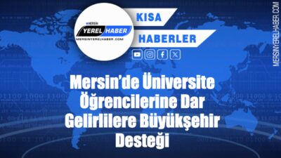Mersin Büyükşehir Belediyesi, üniversite öğrencilerine ve dar gelirli vatandaşlara toplamda