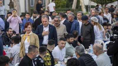 Başkan Seçer ve Meral Seçer, Akdeniz ilçesine bağlı Çilek Mahallesi’nde